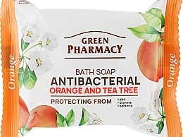 Fragrances, Perfumes, Cosmetics Antibacterial Toilet Hand Soap "Orange & Tea Tree" - Green Pharmacy