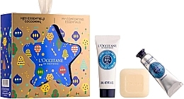 Fragrances, Perfumes, Cosmetics Set - L'Occitane Xmas Ornament (hand/cr/10ml + b/cr/20ml + soap/25g)