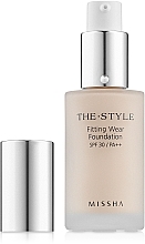 Fragrances, Perfumes, Cosmetics Foundation - Missha The Style Fitting Wear Foundation