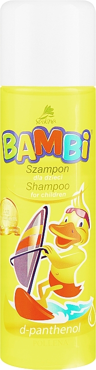 Baby Shampoo - Pollena Savona Bambi D-phantenol Shampoo — photo N2