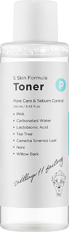 Pore Tightening Toner - Village 11 Factory P Skin Formula Toner — photo N1