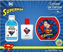 Corine De Farme Superman - Set (edt/50ml + sh/gel/300ml + acc/1pc)	 — photo N1