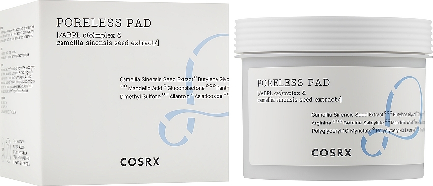 Pore Tightening Oxygen Toner Pads - Cosrx Poreless Pad — photo N4