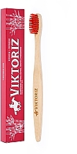 Bamboo Toothbrush "Extra Cleaning" - Viktoriz Texas — photo N1