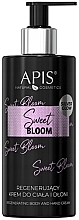 Fragrances, Perfumes, Cosmetics Regenerating Hand & Body Cream - APIS Professional Sweet Bloom Regenerating Body & Hand Cream