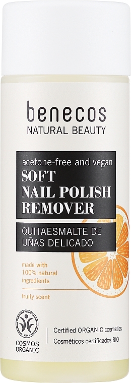 Orange Nail Polish Remover - Benecos Natural Nail Polish Remover — photo N5