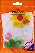 Fragrances, Perfumes, Cosmetics Swim Cap, 30369, transparent with colorful flowers - Top Choice 
