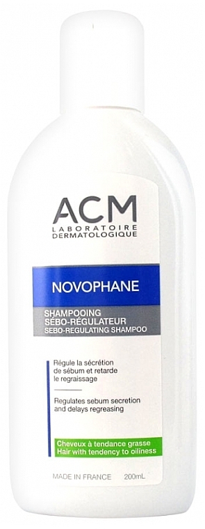 Sebo-Regulating Shampoo - ACM Laboratoire Novophane Sebo-Regulating Shampoo — photo N1