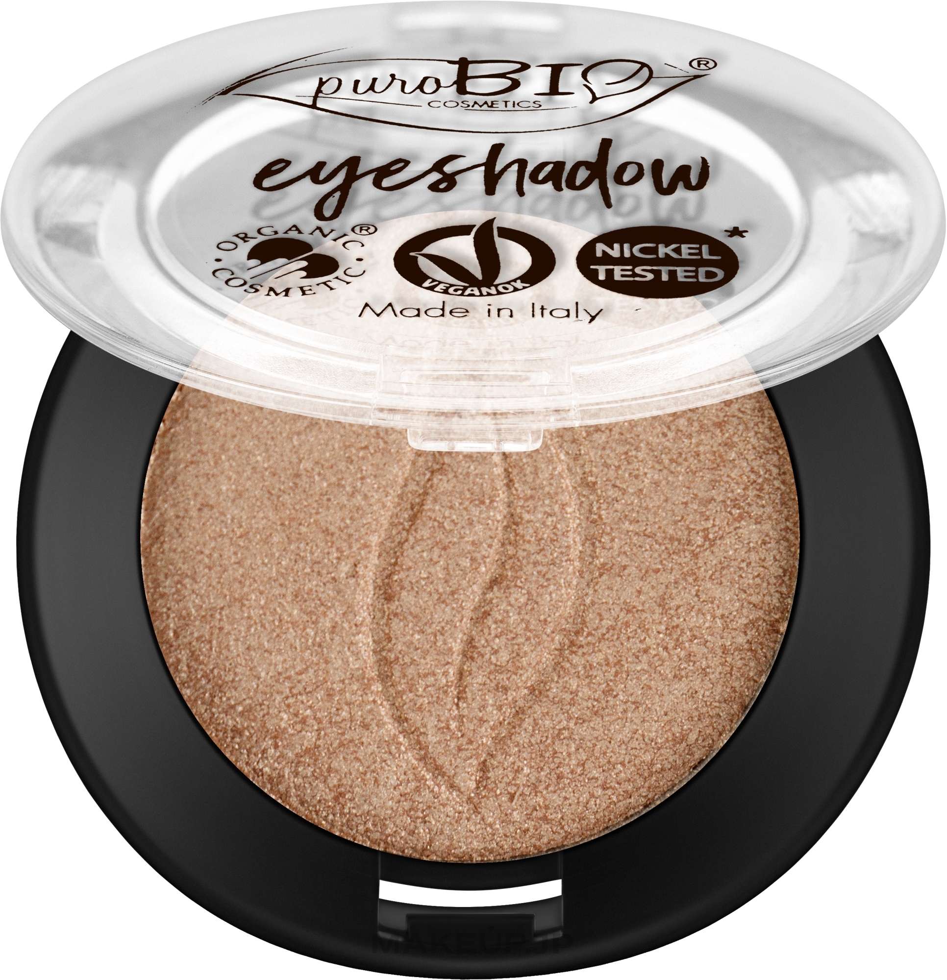 Mineral Shimmer Eyeshadow - PuroBio Cosmetics Ecological Eyeshadow Shimmer — photo 01 - Champagne