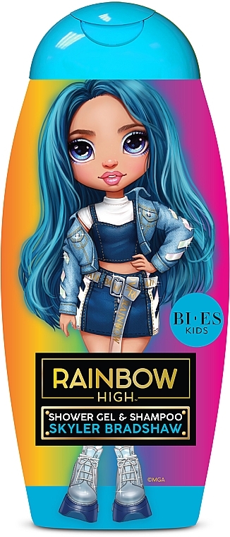 2-in-1 Shower Gel & Shampoo - Bi-es Rainbow High Skyler Bradshaw — photo N4