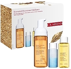 Set - Clarins Essential Exfoliating Detergent (cl/foam/150ml + rem/30ml + f/lot/50ml) — photo N1