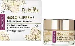 Fragrances, Perfumes, Cosmetics Nourishing Anti-Wrinkle Cream - Efektima Gold Supreme