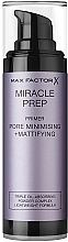 Fragrances, Perfumes, Cosmetics Mattifying Primer - Max Factor Miracle Prep Pore Minimizing + Mattifying Primer