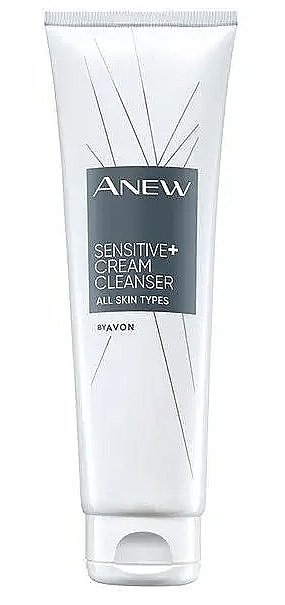 Cleansing Face Cream - Avon Anew Sensitive+ Cream Cleanser — photo N1