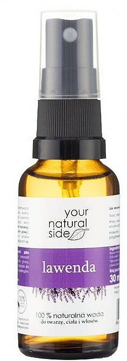 Lavender Hydrolate - Your Natural Side Organic Lavender Flower Water Spray — photo N1