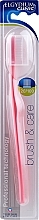 Fragrances, Perfumes, Cosmetics Preventive Protective Toothbrush 20/100, pink - Elgydium Clinic