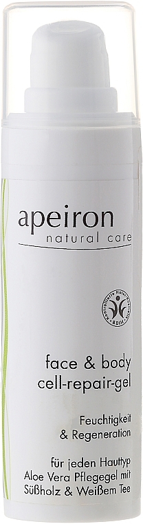 Aloe Vera Cell Repair Face and Body Gel - Apeiron Face & Body Cell-Repair-Gel — photo N1