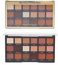 Eyeshadow Palette - Revolution Pro Eyeshadow Palette Regeneration Au Naturel — photo N1