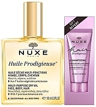 Fragrances, Perfumes, Cosmetics Set - Nuxe Huile Prodigieuse (oil/100ml+shm/30ml)