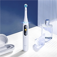 Electric Toothbrush Heads, white - Oral-B Braun iO Ultimate Clean — photo N30