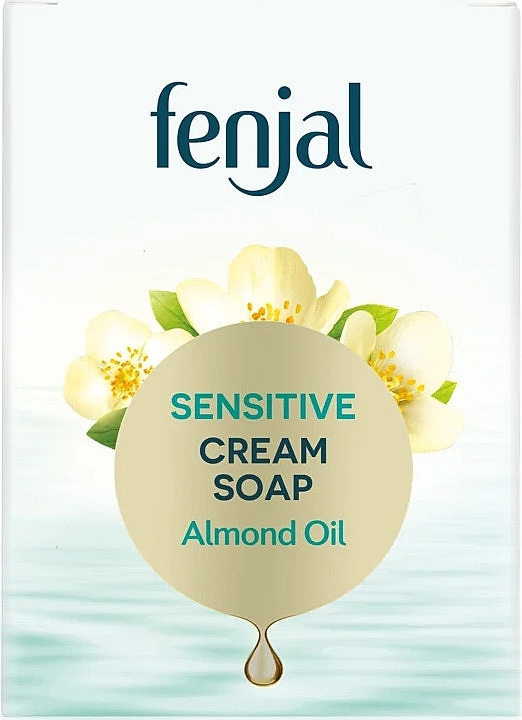 Almond Oil Cream Soap for Sensitive Skin - Fenjal Sensitive Almond Oil Cream Soap — photo N1