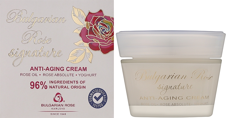 Face Cream - Bulgarian Rose Signature Anti-Aging Face Cream — photo N2