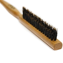Brush for Detangling & Styling Hair, 24.5 cm, light wood - Xhair — photo N2