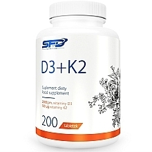 Dietary Supplement 'D3+K2' - SFD Nutrition D3 2000iu + K2 100mcg — photo N5