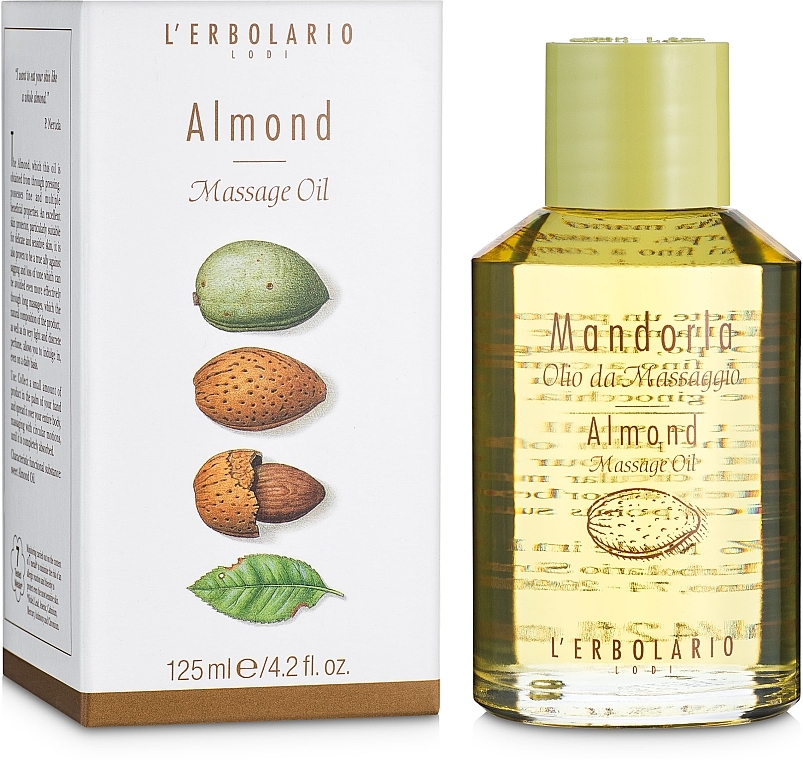 Almond Massage Oil - L'Erbolario Mandorla Olio da Massagio — photo N1