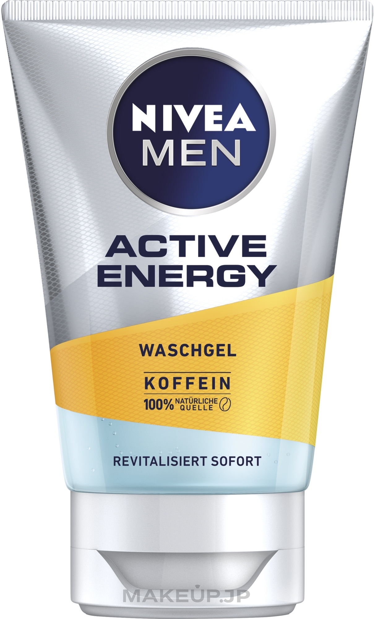 Cleansing Gel "Active Energy" - Nivea Men Active Energy Caffeine Face Wash Gel — photo 100 ml