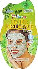 Fragrances, Perfumes, Cosmetics Sheet Mask - 7th Heaven Tea Tree Sheet Mask