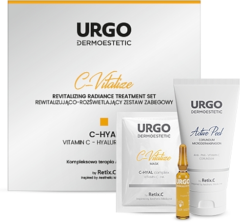 Set, 9 products - Urgo Dermoestetic C-Vitalize Revitalizing Radiance Treatment Set — photo N2