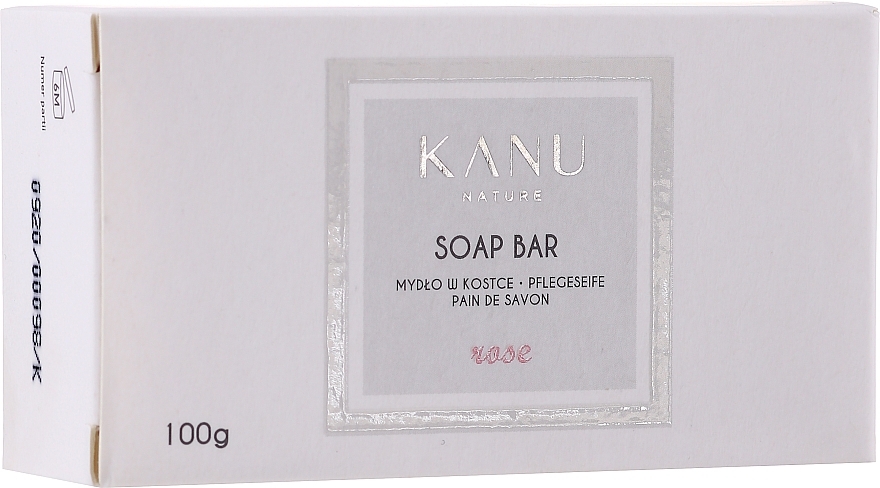 Hand & Body Soap Bar "Rose" - Kanu Nature Soap Bar Rose — photo N1