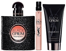 Fragrances, Perfumes, Cosmetics Yves Saint Laurent Black Opium - Set (edp/50ml + edp/10ml + b/lot/50ml)