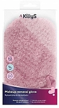 Face Cleansing Glove 500494, pink - KillyS Makeup Removal Glove — photo N2