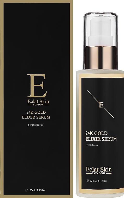 Facial Serum for Mature Skin - Eclat Skin London 24k Gold Elixir Serum — photo N10