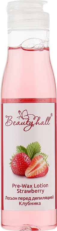 Pre-Depilation Lotion "Strawberry" - Beautyhall Pre-Wax Lotion Strawberry — photo N6