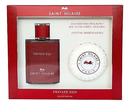 Saint Hilaire Private Red - Set (edp/100ml + soap/100g) — photo N1