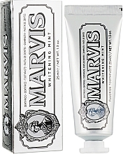 Whitening Mint Toothpaste - Marvis Whitening Mint Toothpaste — photo N2