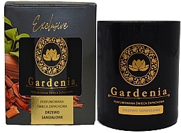 Fragrances, Perfumes, Cosmetics Sandalwood Scented Candle - Loris Parfum Gardenia Sandalwood