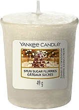 Fragrances, Perfumes, Cosmetics Votive Candle - Yankee Candle Spun Sugar Flurries Votive Candle