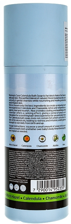 Baby Bath Soap with Organic Calendula - Mommy Care Calendula Baby Bath Soap — photo N4