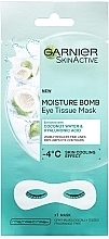 Moisturizing Eye Tissue Mask - Garnier Skin Active Moisture Bomb Eye Tissue Mask — photo N1