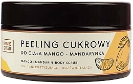 Fragrances, Perfumes, Cosmetics Sugar Body Scrub "Mango & Tangerine" - Nature Queen Mango-Mandarin Body Scrub