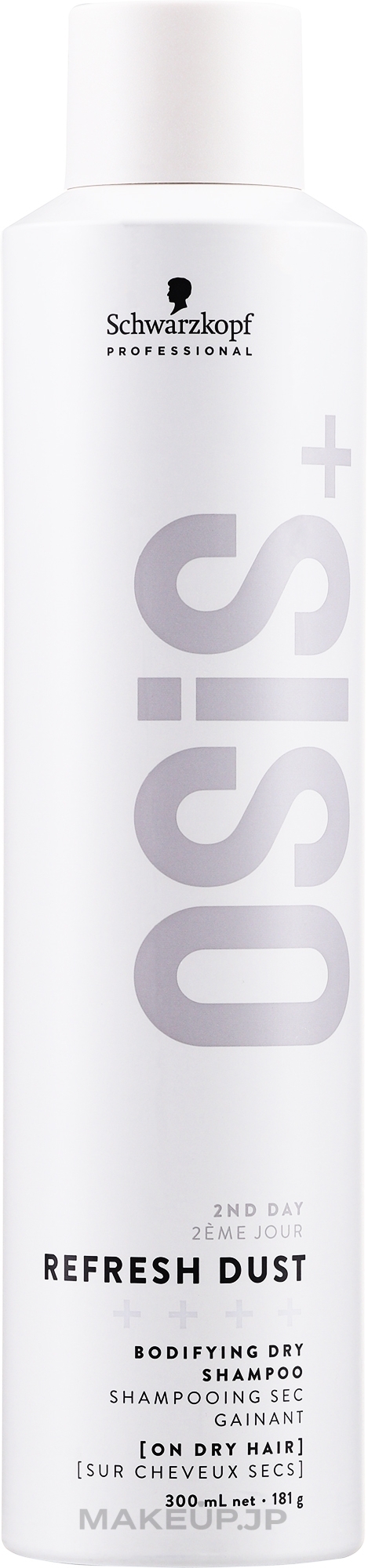 Dry Shampoo - Schwarzkopf Professional Osis+ Refresh Dust Bodifying Dry Shampoo Spray — photo 300 ml