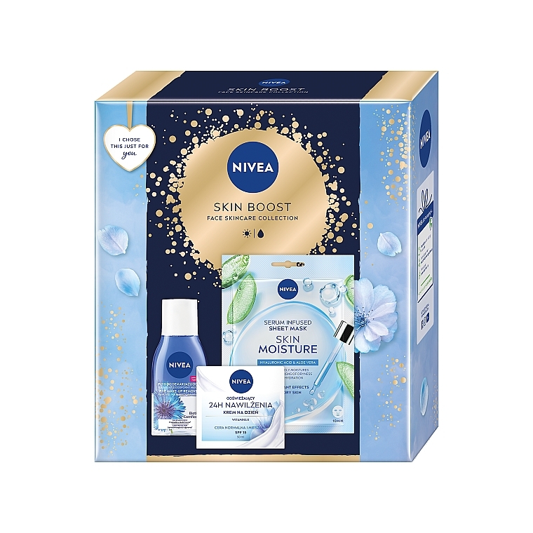 Set - NIVEA Skin Boost (f/cr/50ml + f/remover/125ml + f/mask/1pc) — photo N1