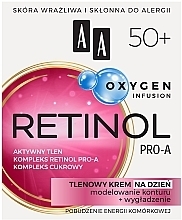 Fragrances, Perfumes, Cosmetics Oxygen Infusion Day Face Cream 50+ - AA Oxygen Infusion Retinol Pro-A Day Cream