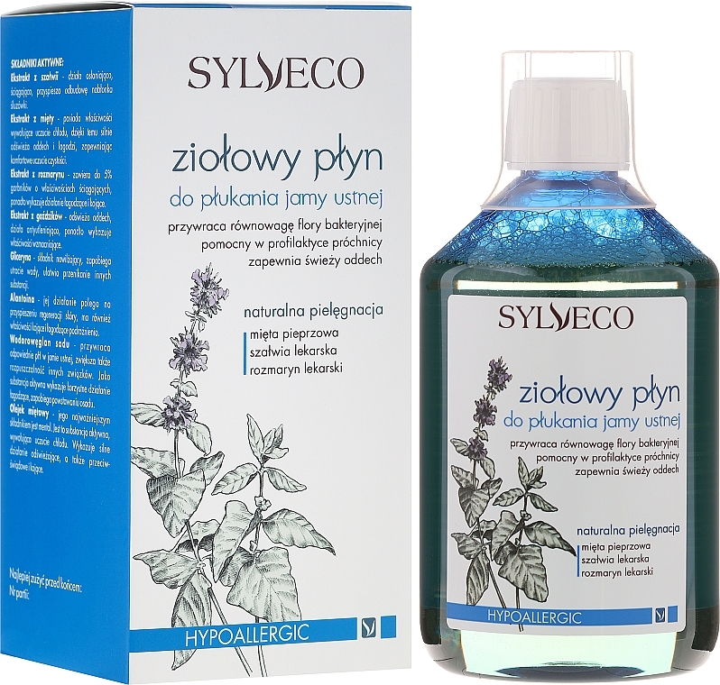 Mouthwash - Sylveco Herbal Mouthwash — photo N1