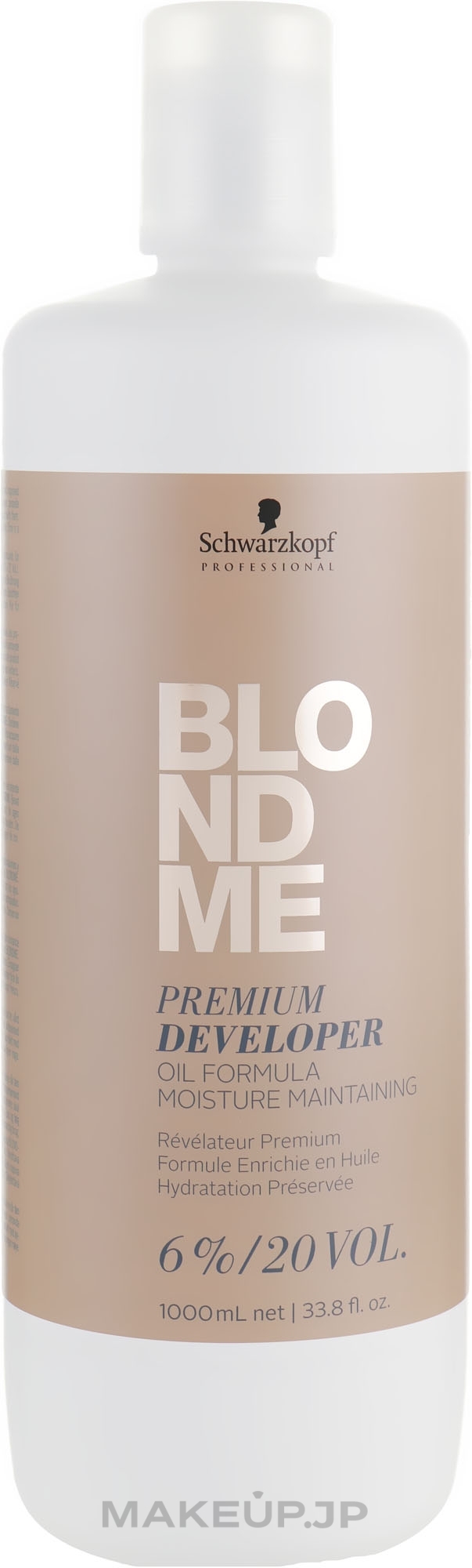 Developer 6% - Schwarzkopf Professional Blondme Premium Developer 6% — photo 1000 ml