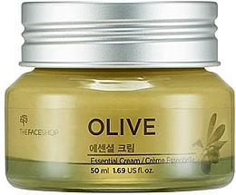 Fragrances, Perfumes, Cosmetics Moisturizing Face Cream - The Face Shop Olive Esential Cream